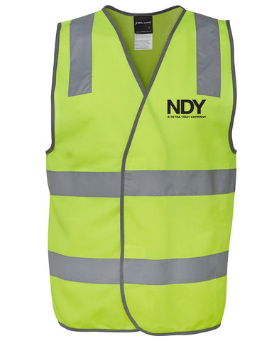 NDY HI VIS (D+N) SAFETY VEST Lime