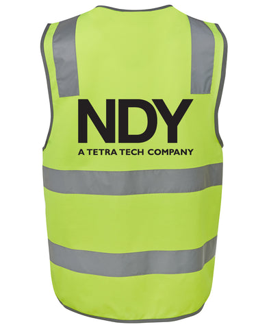 NDY HI VIS (D+N) SAFETY VEST Lime