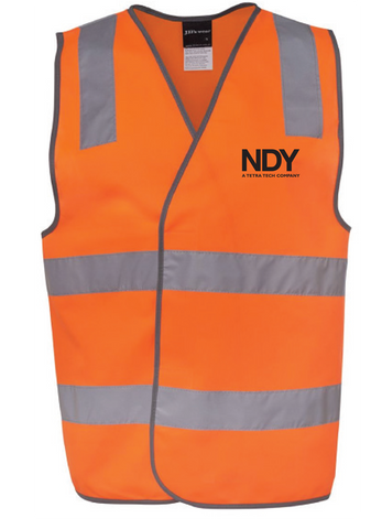 NDY HI VIS (D+N) SAFETY VEST Orange