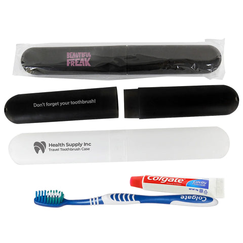 Travel Toothbrush & 10g Paste Case