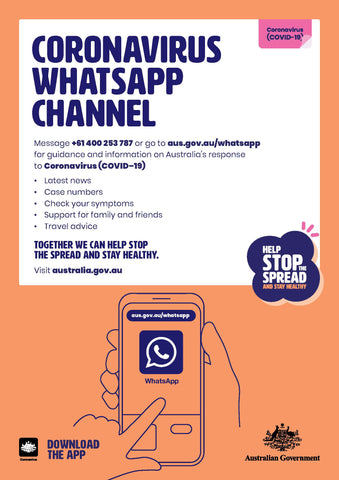 Stay Informed Through WhatsApp