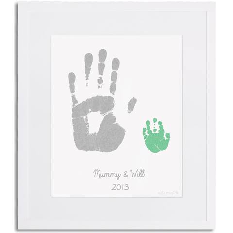 Mother & Child Handprints