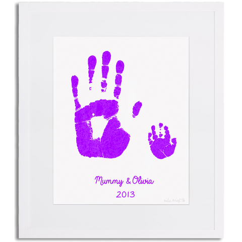 Mother & Child Handprints